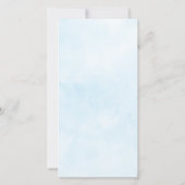 Carte De Remerciements Petit arc citrouille rose en chemin (Dos)