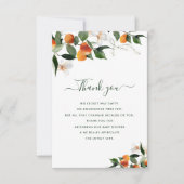 carte de remerciements petit baby shower (Devant)