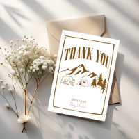 Petit baby shower d'aventure de camping-car