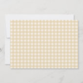 Carte De Remerciements Petit Baby shower de Bao en dumping (Dos)