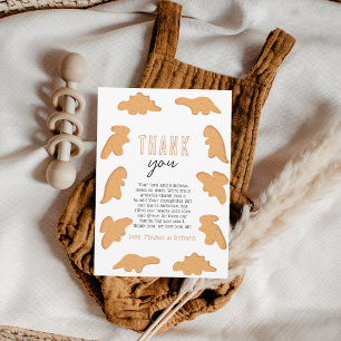 Carte De Remerciements Petit Baby shower Nugget