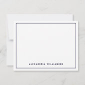 Carte De Remerciements Petit Garçon (Dos)