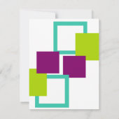 Carte De Remerciements Petite créature Alien Monster (Dos)