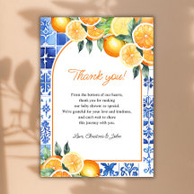 Petite Cutie Citrus Baby shower neutre entre les s