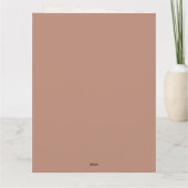 Carte De Remerciements Petits animaux de la jungle (Dos)