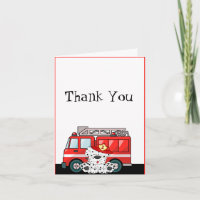 Peu de camion de pompiers rouge, anniversaire
