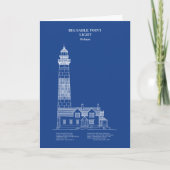 Carte De Remerciements Phare de Big Sable Point - Michigan – ap. J.-C. (Devant)