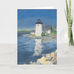 Carte De Remerciements Phare de Grindpoint