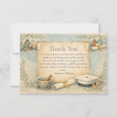 Carte De Remerciements Pharmacy Graduate Milestone (Devant)