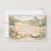 Carte De Remerciements Pharmacy School Graduation Celebration (Devant)
