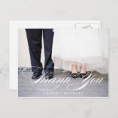 Carte de remerciements photo (Devant / Derrière)