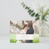 Carte de remerciements photo (Debout devant)