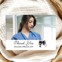 Photo Black Bow Nursing School Graduate