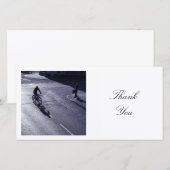 Carte De Remerciements Photo carré - Côté soleil (Devant / Derrière)