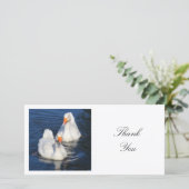 Carte De Remerciements Photo carré - Emden Geese (Debout devant)