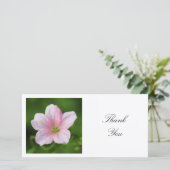 Carte De Remerciements Photo carré - Géranium (Debout devant)