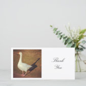 Carte De Remerciements Photo carré - Oie (Debout devant)