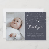 Carte de remerciements photo céleste Sun de la Mar (Devant)