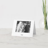 Carte de remerciements photo Cherry Blossoms (Dos)