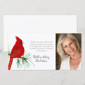 Carte De Remerciements Photo commémorative des funérailles du cardinal (Devant / Derrière)