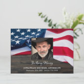 Carte De Remerciements Photo commémorative funéraire Sympathie de l'ancie (Debout devant)