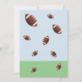 Carte De Remerciements Photo d'anniversaire d'en (Dos)