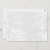 Carte de remerciements photo d'anniversaire du gar (Dos)