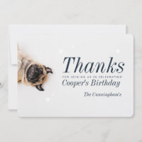 Photo d'anniversaire personnalisée moderne pour an