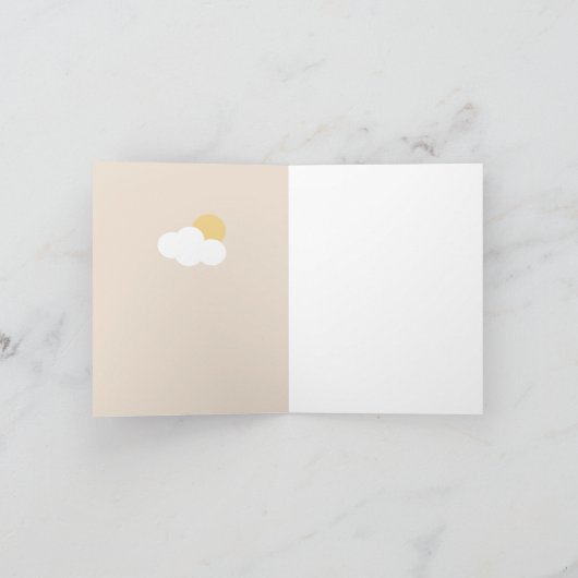 Carte De Remerciements Photo de arc-en-ciel moderne (Intérieur)