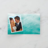 Carte de remerciements photo de Beach Waves (Intérieur)