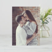 Carte De Remerciements Photo de Customize Your Own (Debout devant)