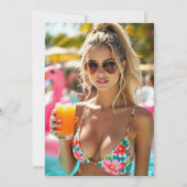 Carte De Remerciements Photo de la Fiesta Graduation (Dos)