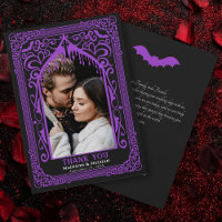 Photo de mariage de cathédrale gothique vampire po