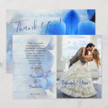Photo de mariage floral d'orchidée bleue tropicale