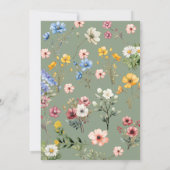 Carte de remerciements photo de remise de diplômes (Dos)