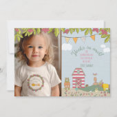 Carte De Remerciements Photo des amis de la forêt d'automne (Devant)