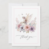 Carte De Remerciements Photo du jardin des fées (Devant)