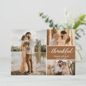 carte de remerciements photo du Mariage de la Terr (Debout devant)