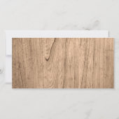 Carte de remerciements photo du Mariage de tournes (Dos)