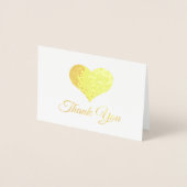 Carte de remerciements photo du Mariage du coeur d (Devant)