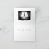 Carte de remerciements photo Dusty Blue Two (Intérieur)