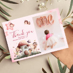 Carte De Remerciements Photo Fairy First Girl's 1st Birthday<br><div class="desc">Express vos remerciements sincères avec notre Photo Fairy First Girl's 1st Birthday Carte de remerciements. Cette carte est une façon agréable et personnelle d'express votre appréciation à ceux qui ont célébré cette journée spéciale avec votre petit. Customisez ce carte de remerciements avec une photo du premier anniversaire de votre petite...</div>