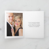 Carte De Remerciements Photo Fiesta florale d'aquarelle (Intérieur)