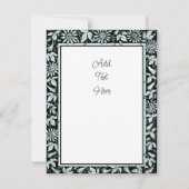 Carte de remerciements photo Fleur de marguerite (Dos)