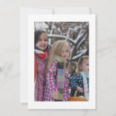 Carte De Remerciements Photo Gnomes de Noël (Dos)