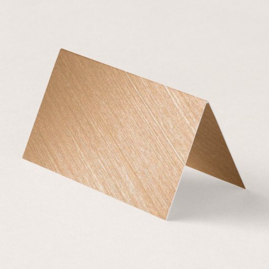 Carte de remerciements photo Gold Foil (Dos)