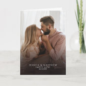 Carte De Remerciements Photo Happy Anniversary Card (Devant)