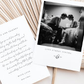 carte de remerciements photo "Love Stands Strong"