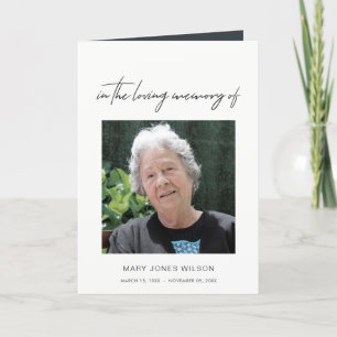 CARTE DE REMERCIEMENTS PHOTO MODERNE ÉLÉGANTE ET MINIMALE SYMPATHIQUE