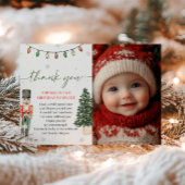 Carte de remerciements photo Nutcracker vintage